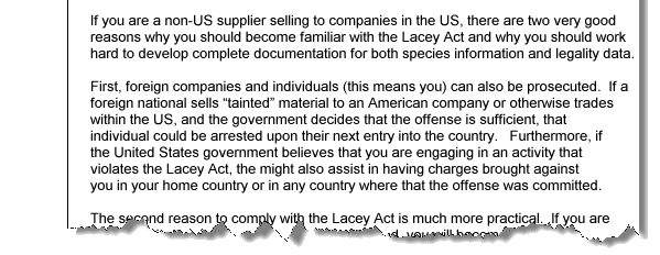 Foreign Companies and Nationals can be prosecuted as well as American companies.